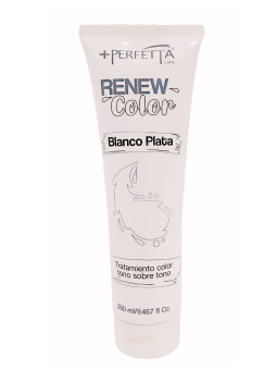 MASK BLANCO PLATA RENEW COLOR X 280 ML PERFETTA NOUVELL