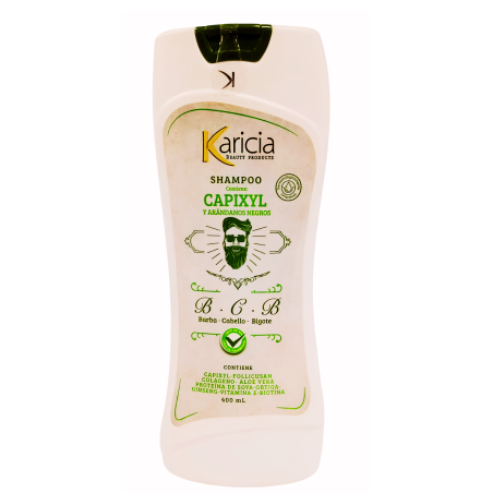 SHAMPO MINOXIDIL HOMBRE X 400 ML KARICIA SURTIMOS
