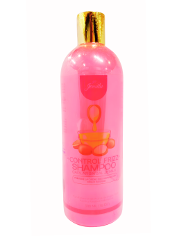 SHAMPO ROSADO ZERO FRIZ ARGAN COCO KARITE Y KERATINA X 500 ML JEMILU