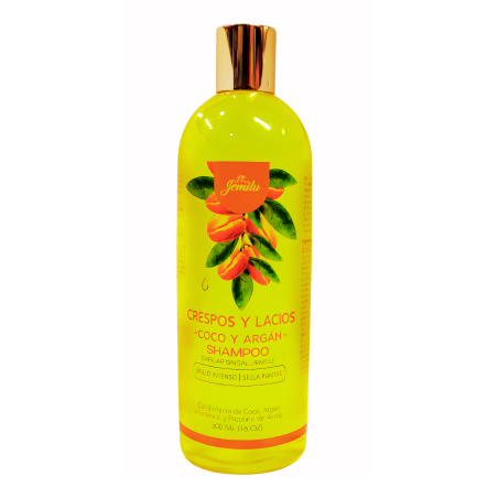 SHAMPO DORADO COCO Y ARGAN HIDRATACION PROFUNDA X 500 ML JEMILU
