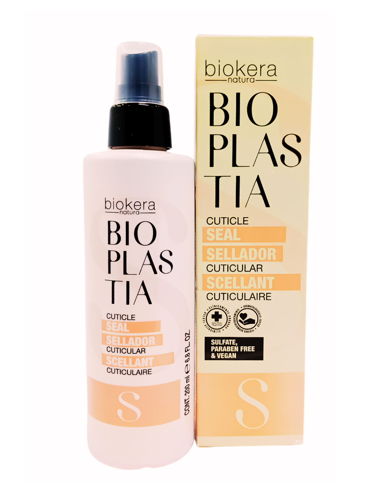 SELLADOR DE CUTICULA BIOPLASTIA X 200 ML BIOKERA