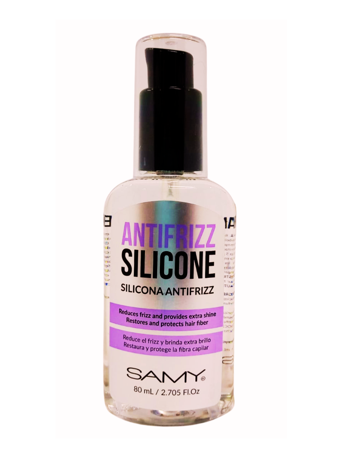 SILICONA ANTI FRIZZ X 80 ML SAMY