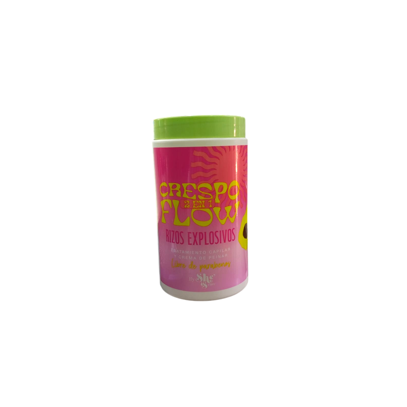 TTO 2 EN 1 CRESPO FLOW RIZOS EXPLOSIVOS X 1200 ML SHE IS