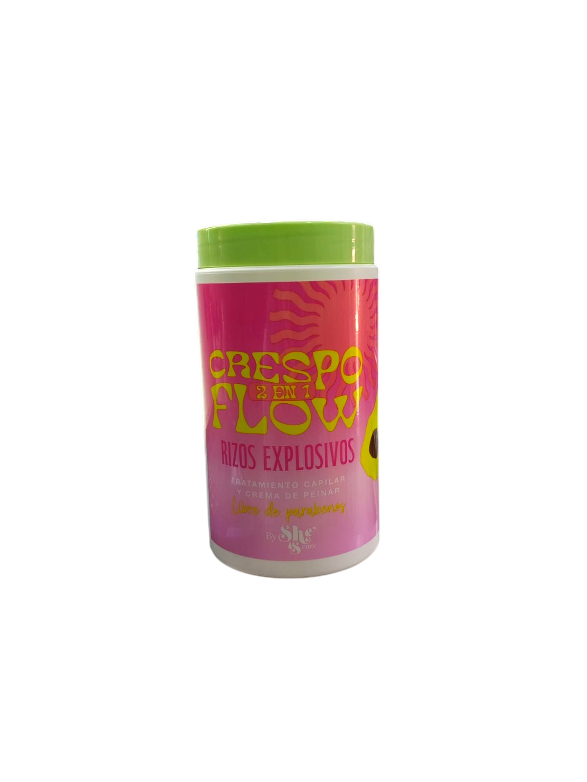 TTO 2 EN 1 CRESPO FLOW RIZOS EXPLOSIVOS X 1200 ML SHE IS