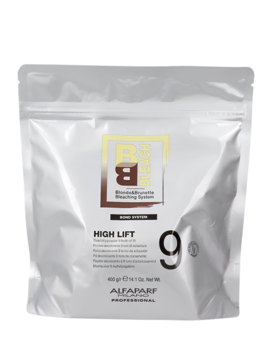 DECOLORANTE HIGH LIFT 9 TONOS DOY PACK X 400 GR ALFAPARF 6910