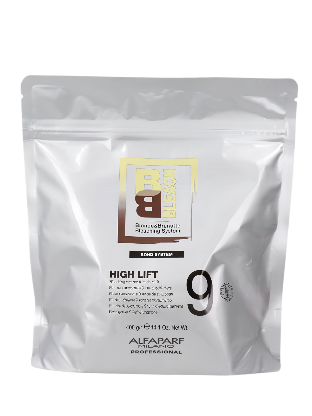 DECOLORANTE HIGH LIFT 9 TONOS DOY PACK X 400 GR ALFAPARF 6910
