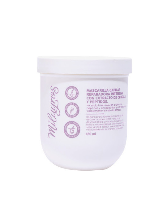 MASK REPARADORA CEBOLLA Y PEPTIDOS X 450 ML MILAGROS 30075