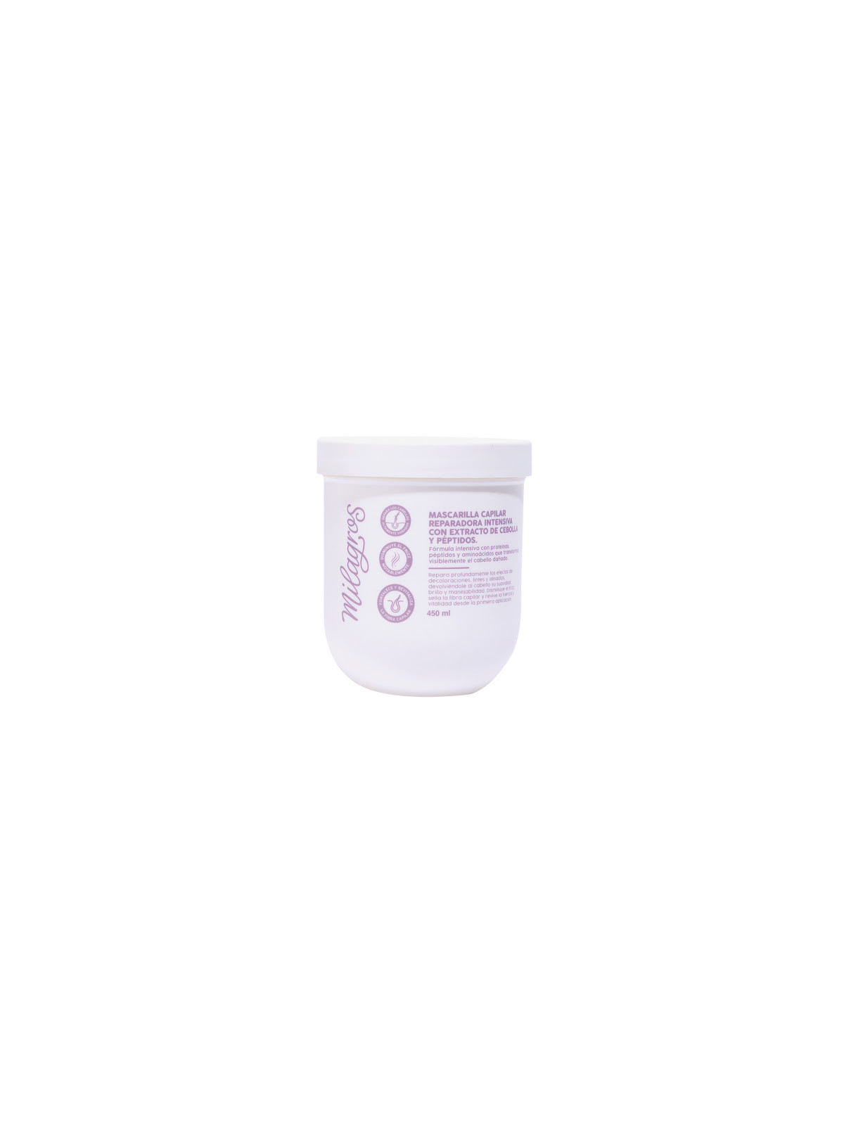 MASK REPARADORA CEBOLLA Y PEPTIDOS X 450 ML MILAGROS 30075