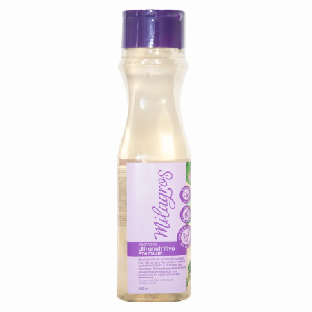 SHAMPO ULTRANUTRITIVO PREMIUM X 450 ML MILAGROS 30082
