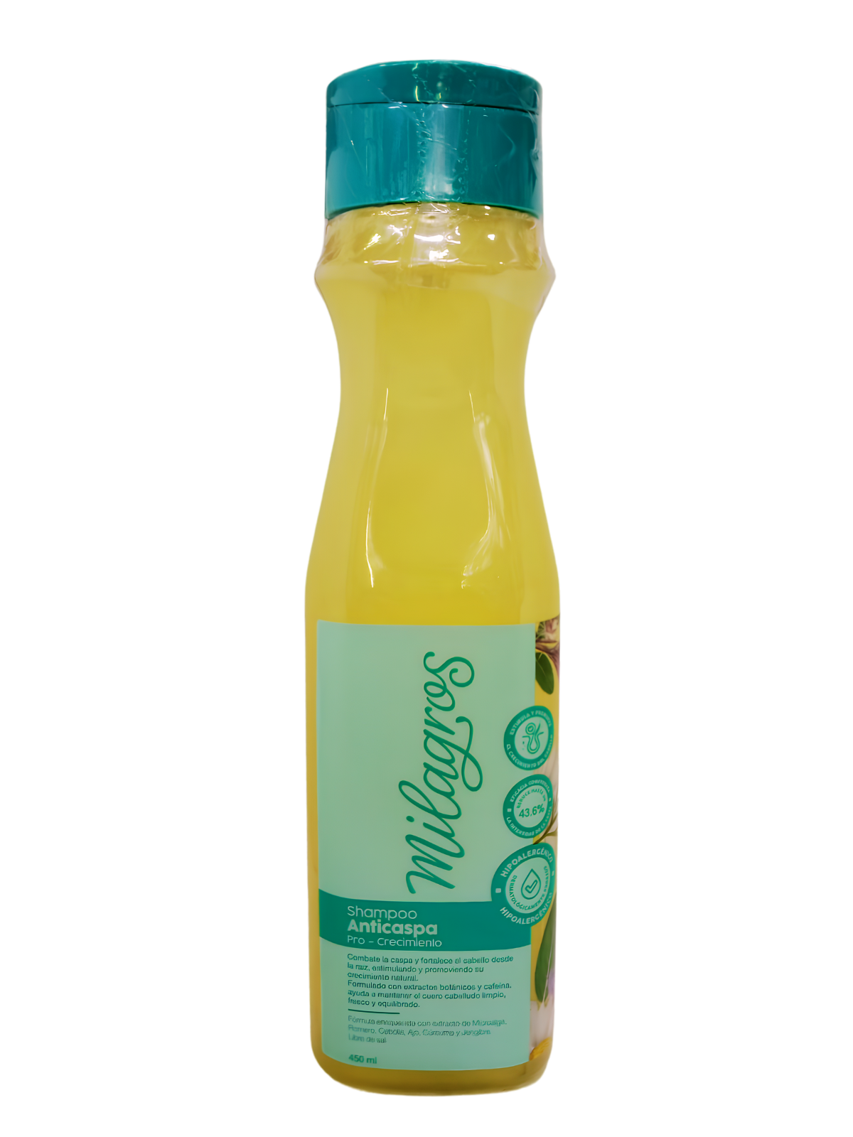 SHAMPO ANTICASPA X 450 ML MILAGROS 30083