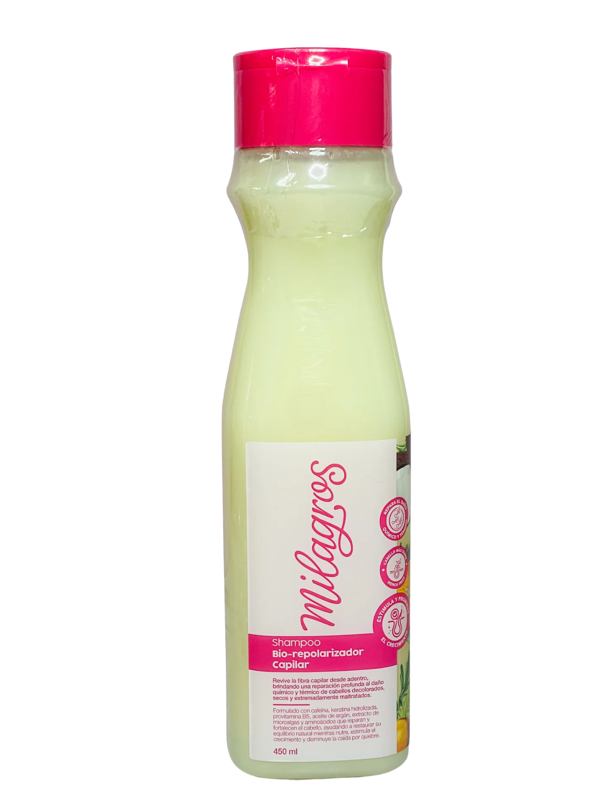 SHAMPO BIO REPOLARIZADOR X 450 ML MILAGROS 30086