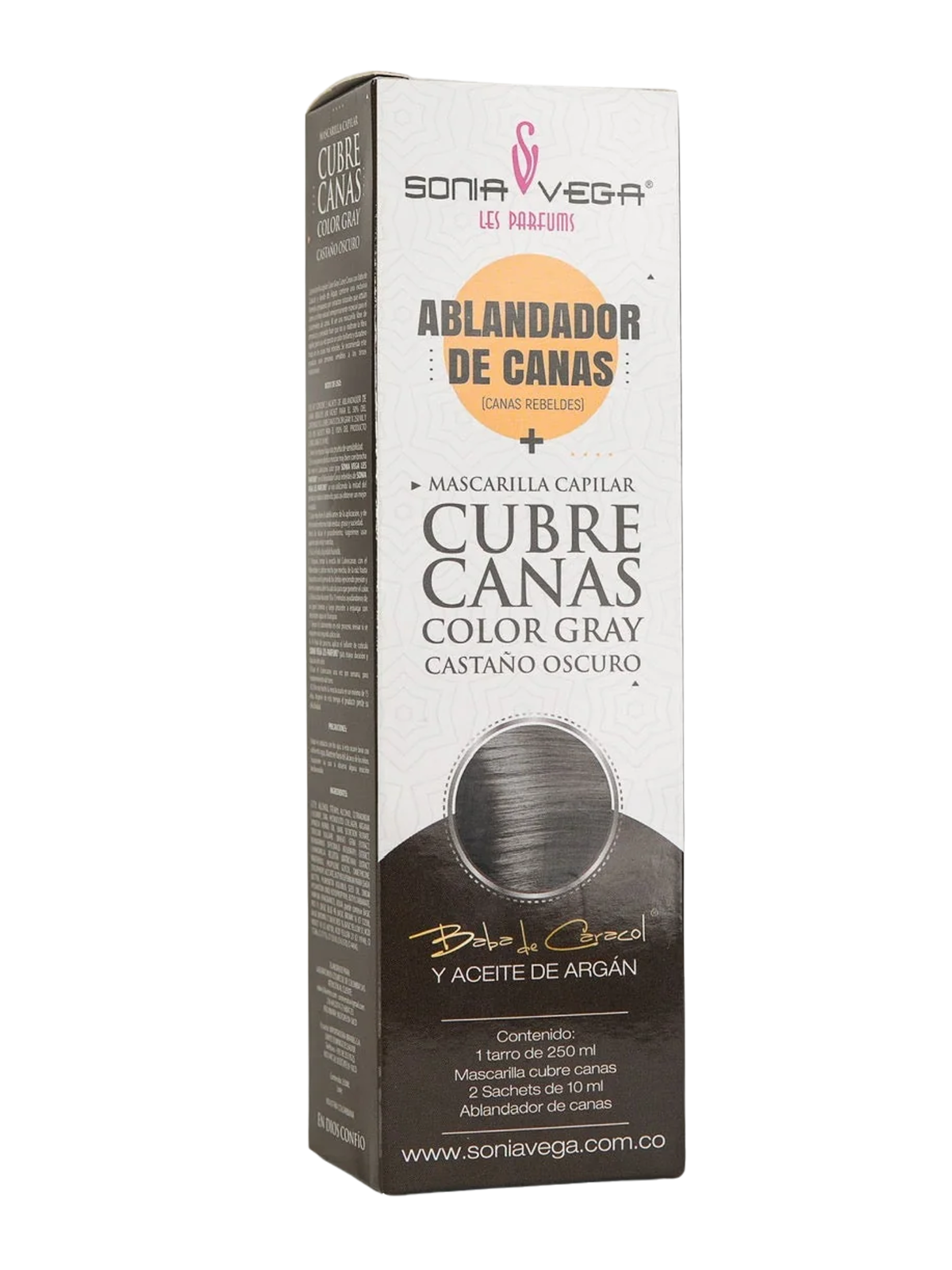 CUBRE CANAS CASTAÑO OSCURO X 250 ML SONIA VEGA