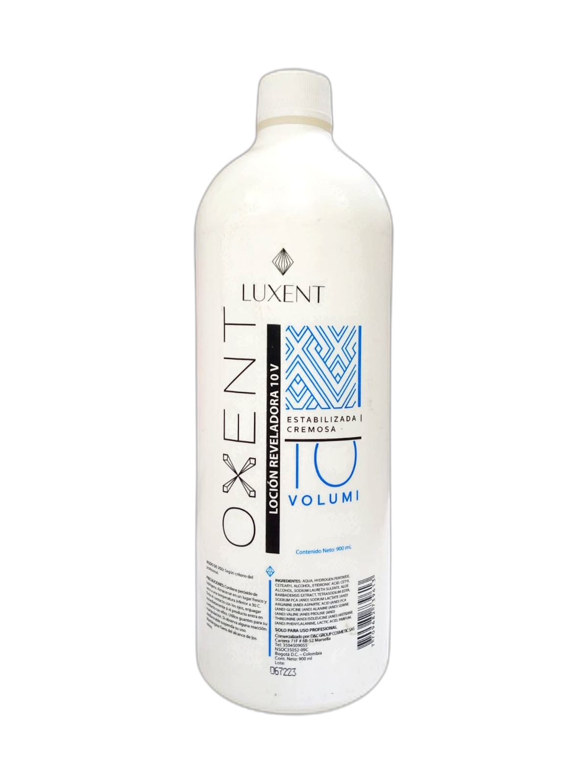 OXIGENTA VOL 10 X 900 ML HYPERTONE LUXENT 18310