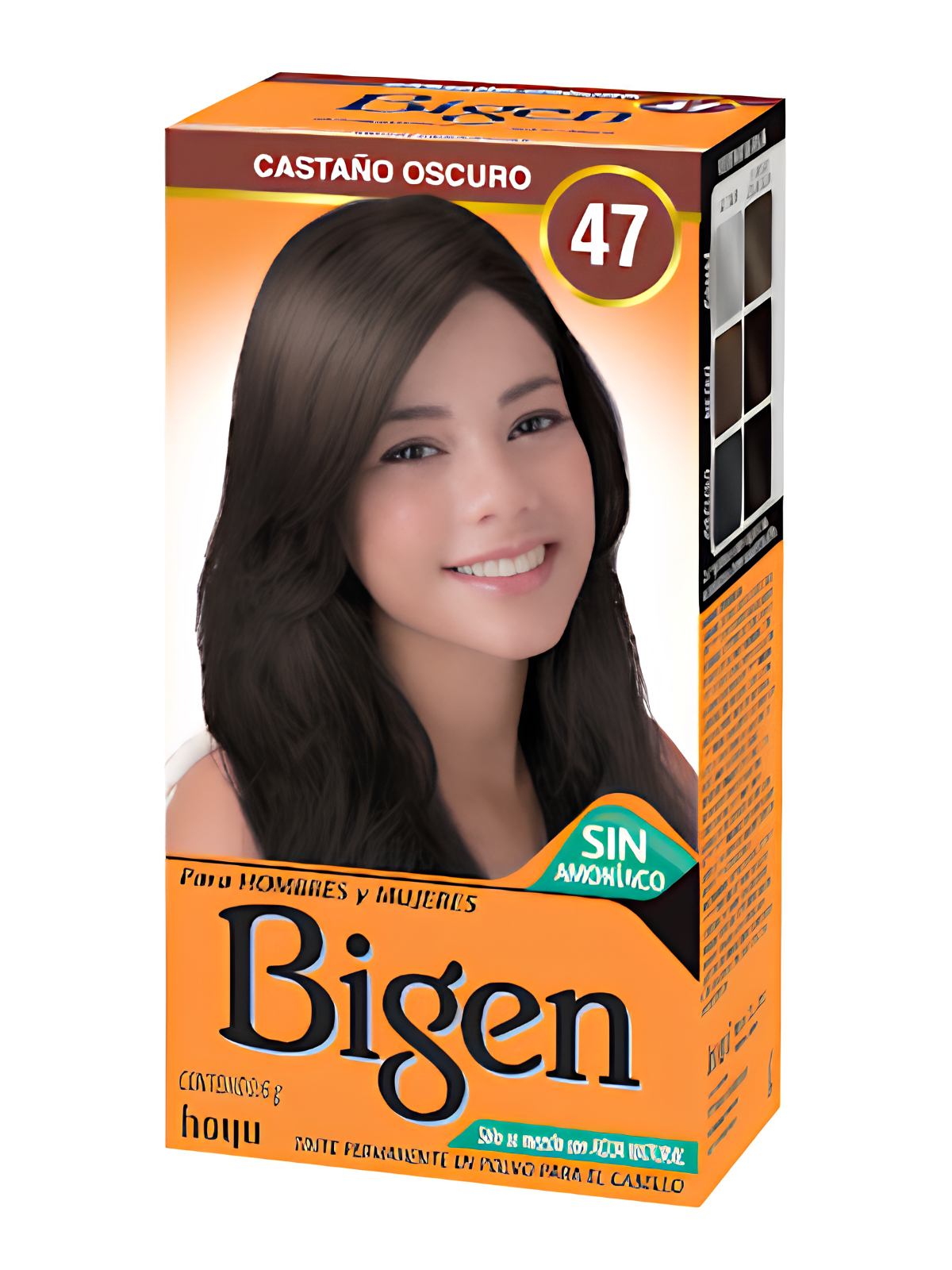 TINTE 47 CASTAÑO OSCURO X 6 GR BIGEN