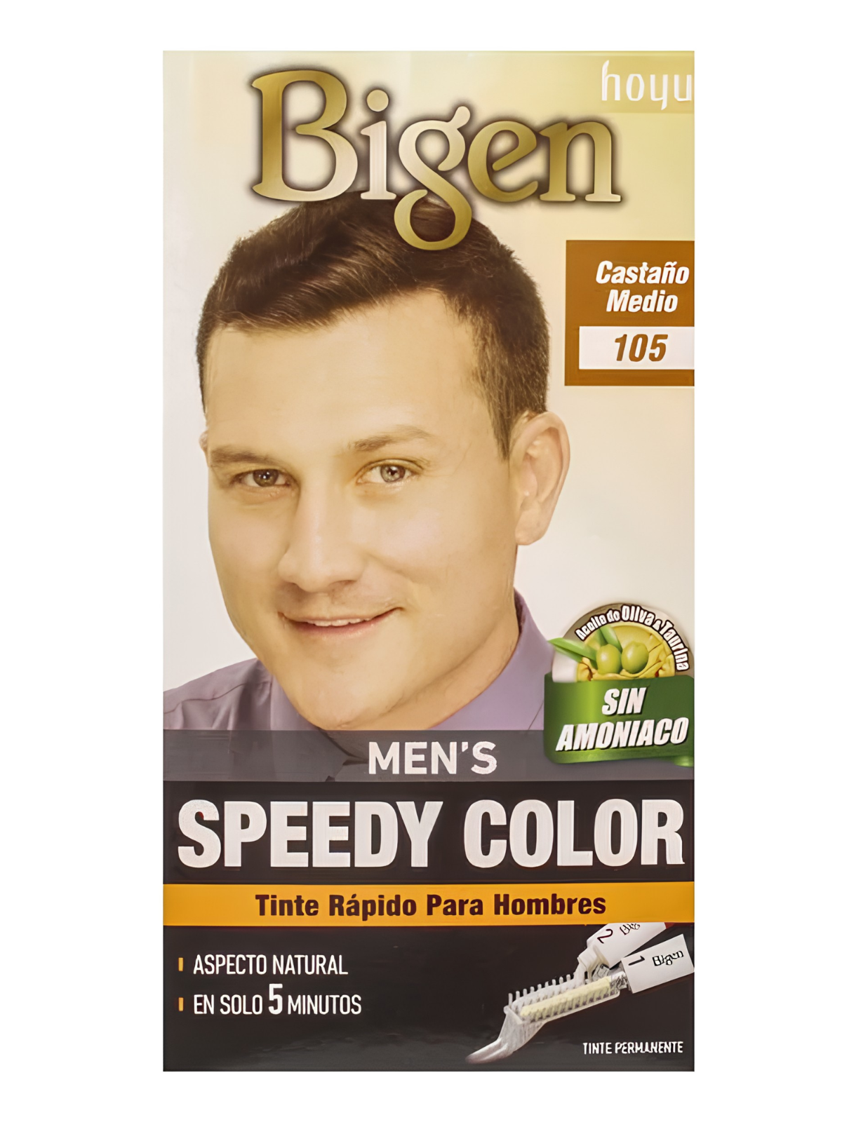 TINTE 105 CASTAÑO MEDIO MEN BIGEN