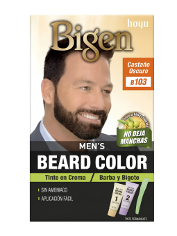 TINTE BARBA Y BIGOTE 103 CASTAÑO OSCURO BIGEN