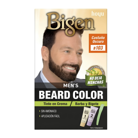TINTE BARBA Y BIGOTE 103 CASTAÑO OSCURO BIGEN