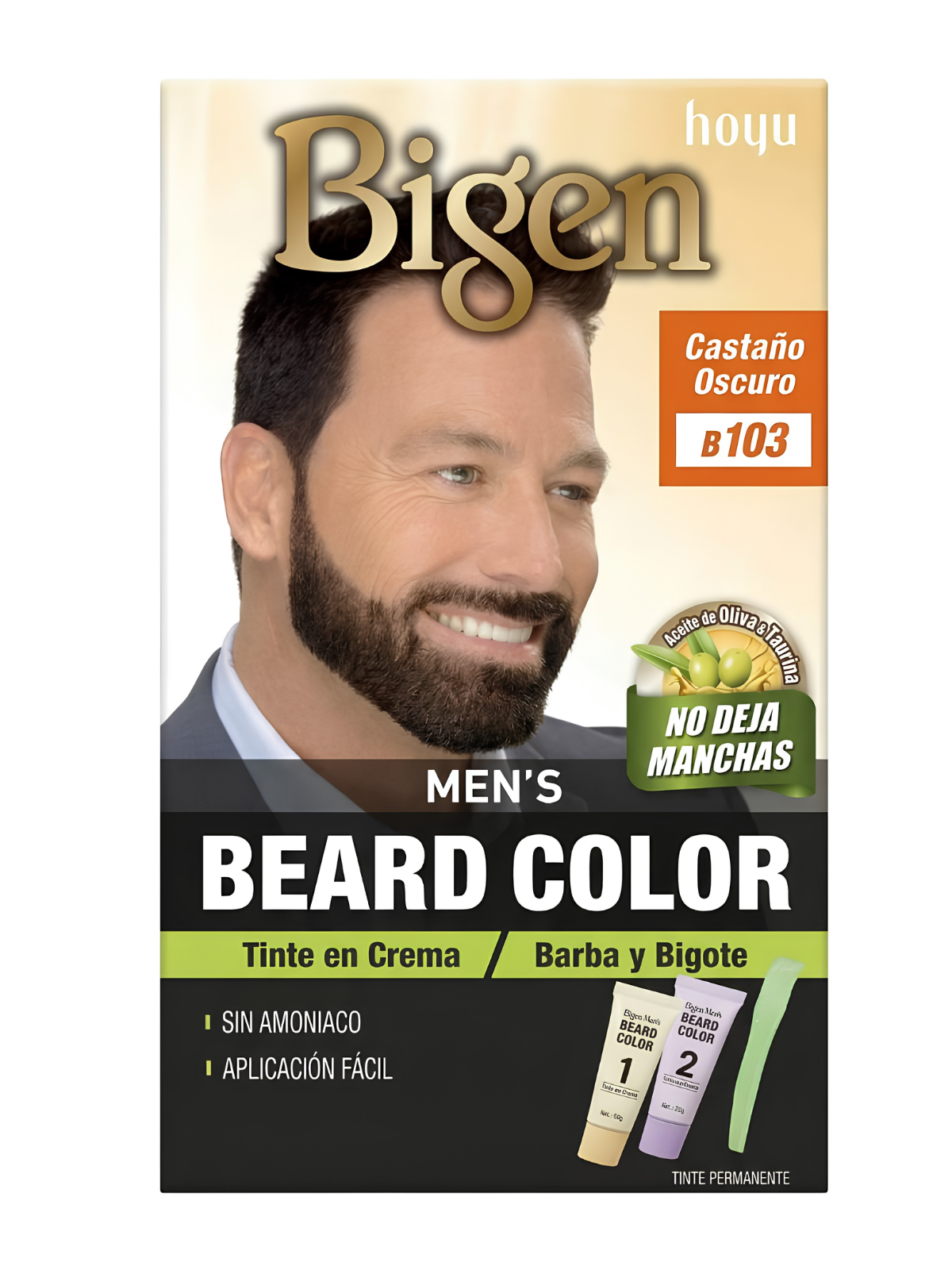 TINTE BARBA Y BIGOTE 103 CASTAÑO OSCURO BIGEN