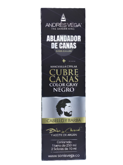 CUBRE CANAS NEGRO X 250 ML ANDRES VEGA