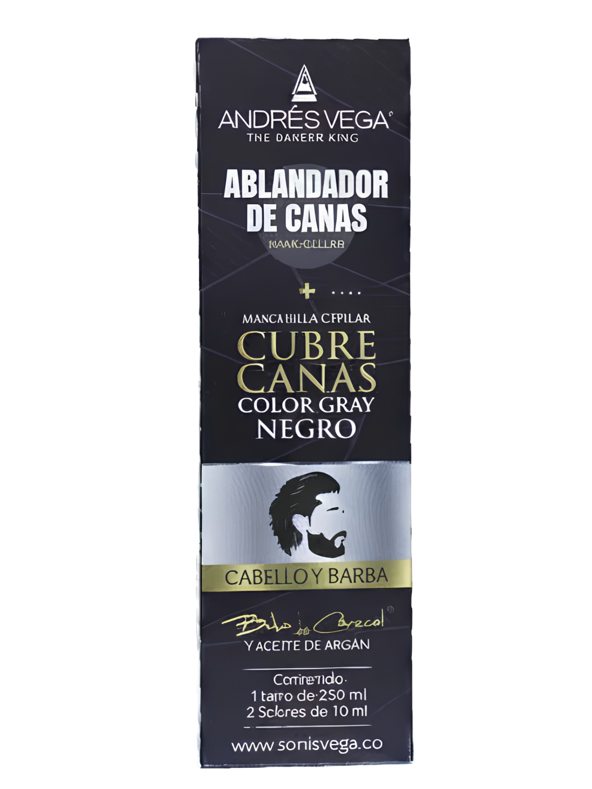 CUBRE CANAS NEGRO X 250 ML ANDRES VEGA