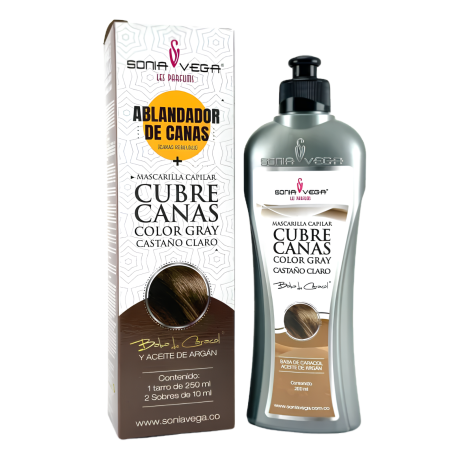 CUBRE CANAS CASTAÑO CLARO X 250 ML SONIA VEGA