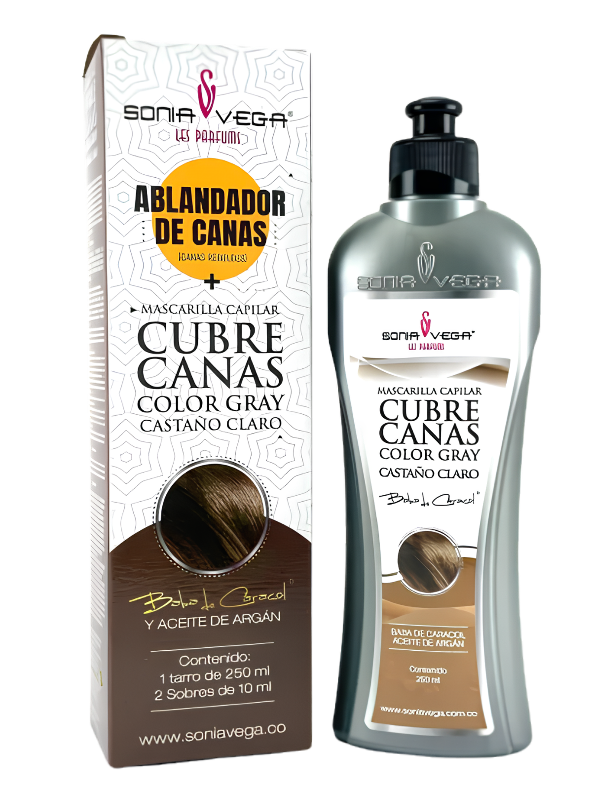 CUBRE CANAS CASTAÑO CLARO X 250 ML SONIA VEGA