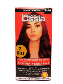TINTE X 2 TUBOS 8.46 LISSIA