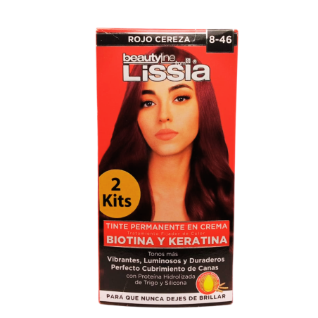 TINTE X 2 TUBOS 8.46 LISSIA