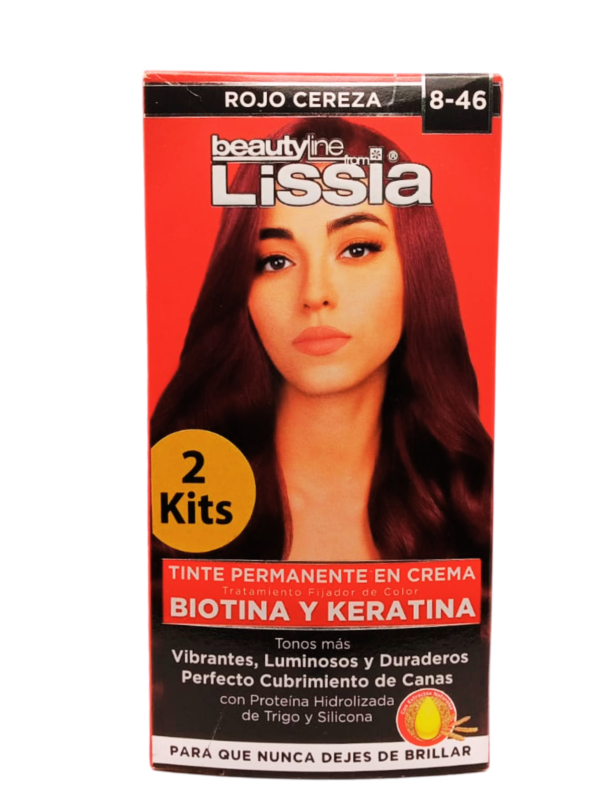 TINTE X 2 TUBOS 8.46 LISSIA