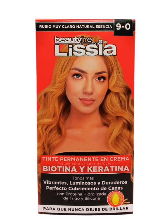 TINTE X 2 TUBOS 9.0 LISSIA