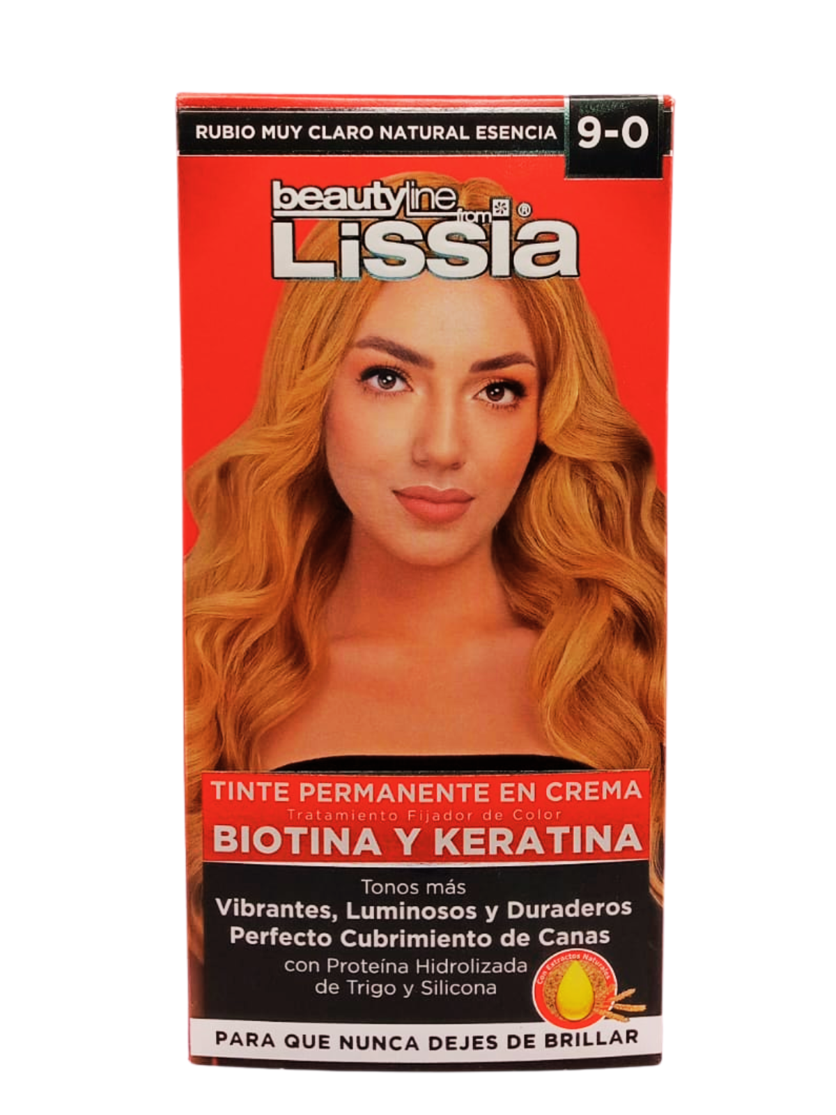 TINTE X 2 TUBOS 9.0 LISSIA
