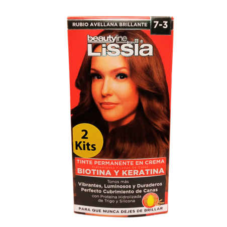 TINTE X 2 TUBOS 7.3 LISSIA