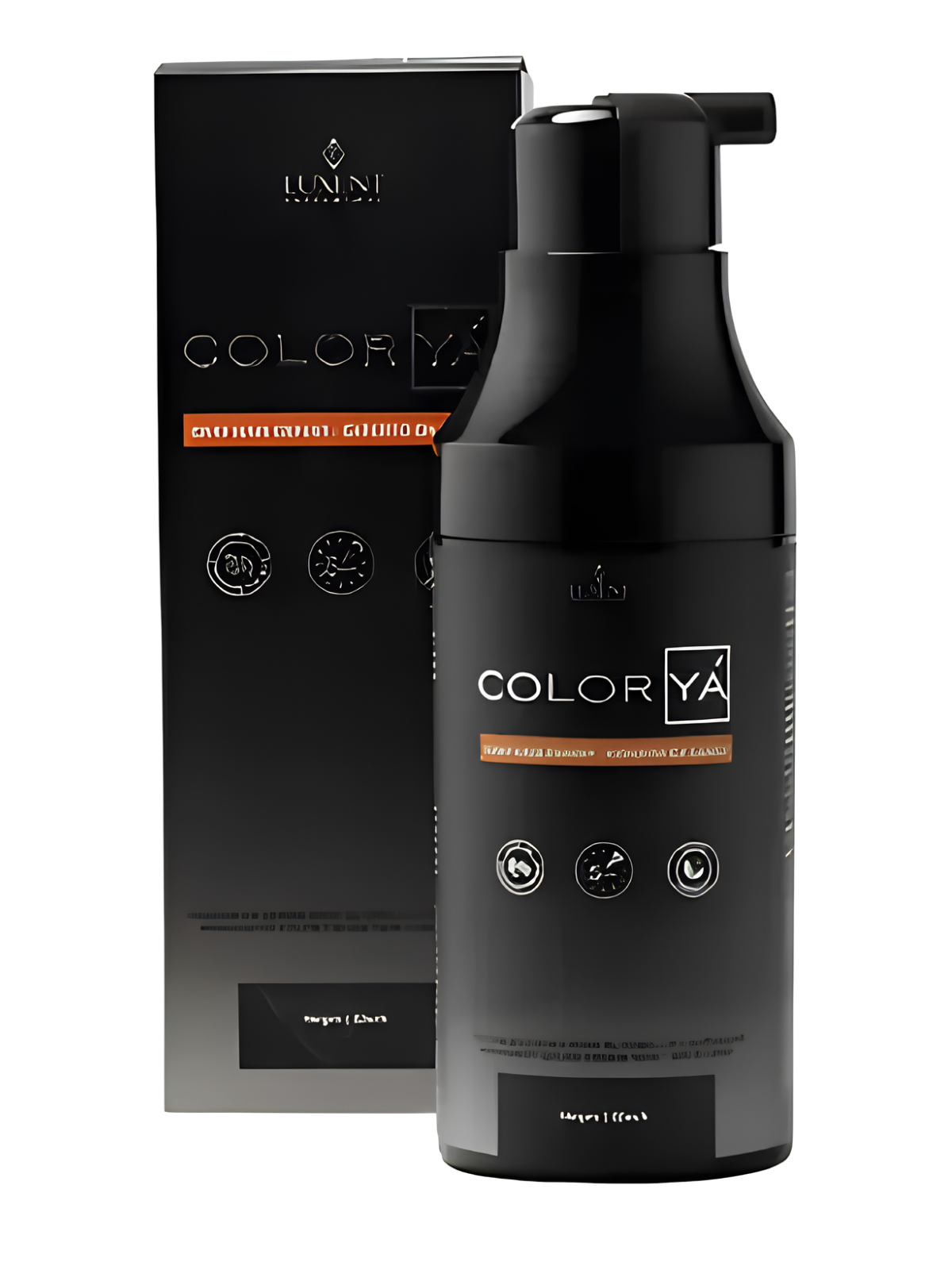 TINTE COLOR YA GRIS PLATA X 200 ML LUXENT