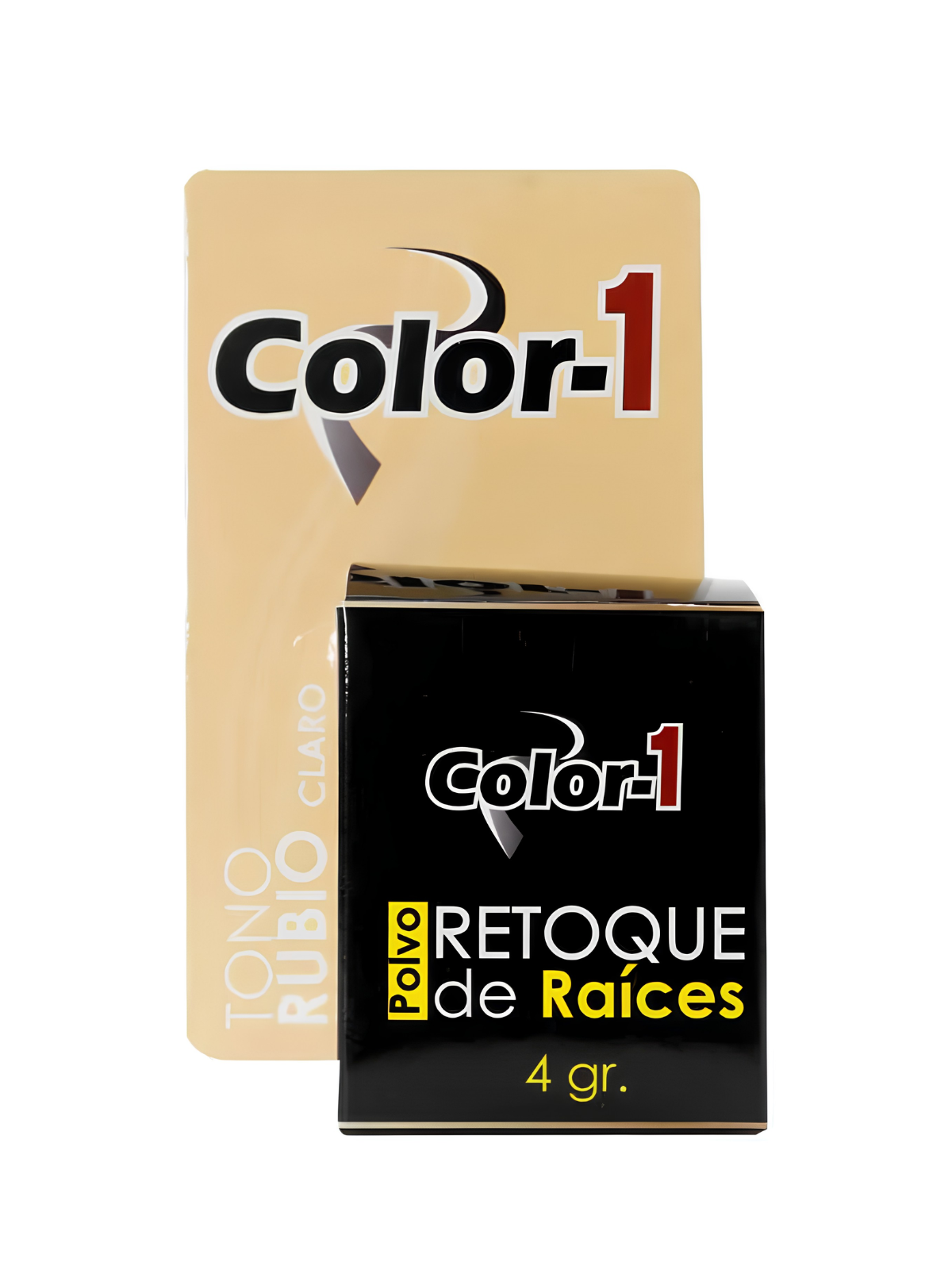 POLVO RETOQUE DE RAICES RUBIO CLARO X 4 GR COLOR 1