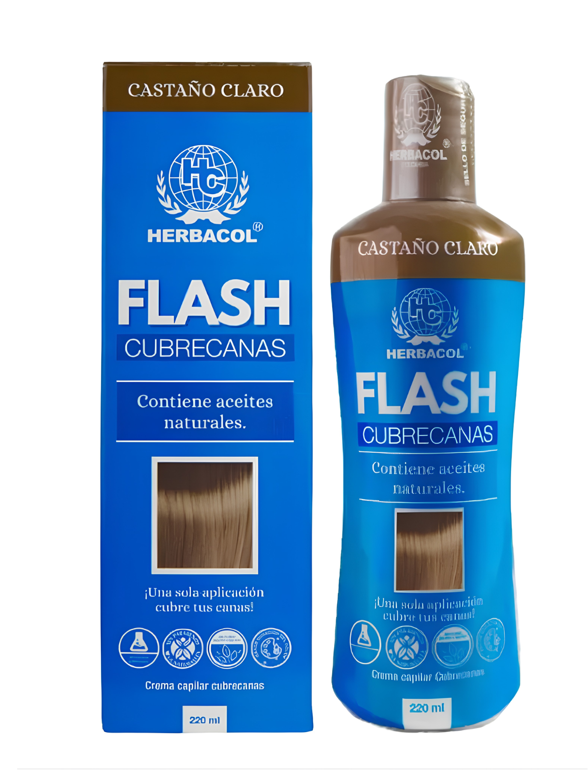 MASK FLASH CASTAñO CLARO X 240CM HERBACOL