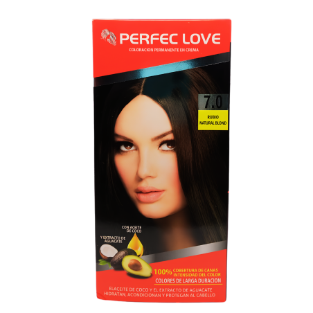 TINTE PERFEC LOVE 7.0 X 1 TUBO