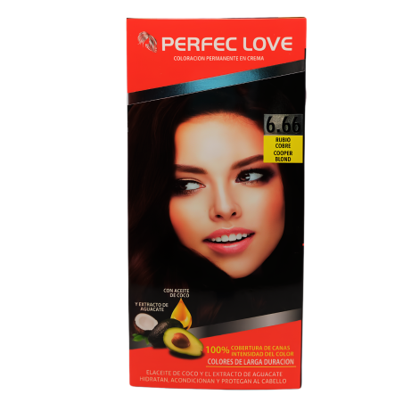 TINTE PERFEC LOVE 6.66 X 1 TUBO
