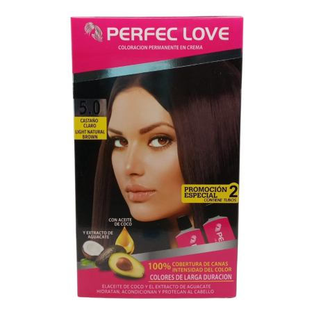 TINTE PERFEC LOVE X 2 TUBOS 5.0