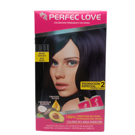 TINTE PERFEC LOVE X 2 TUBOS 0.11