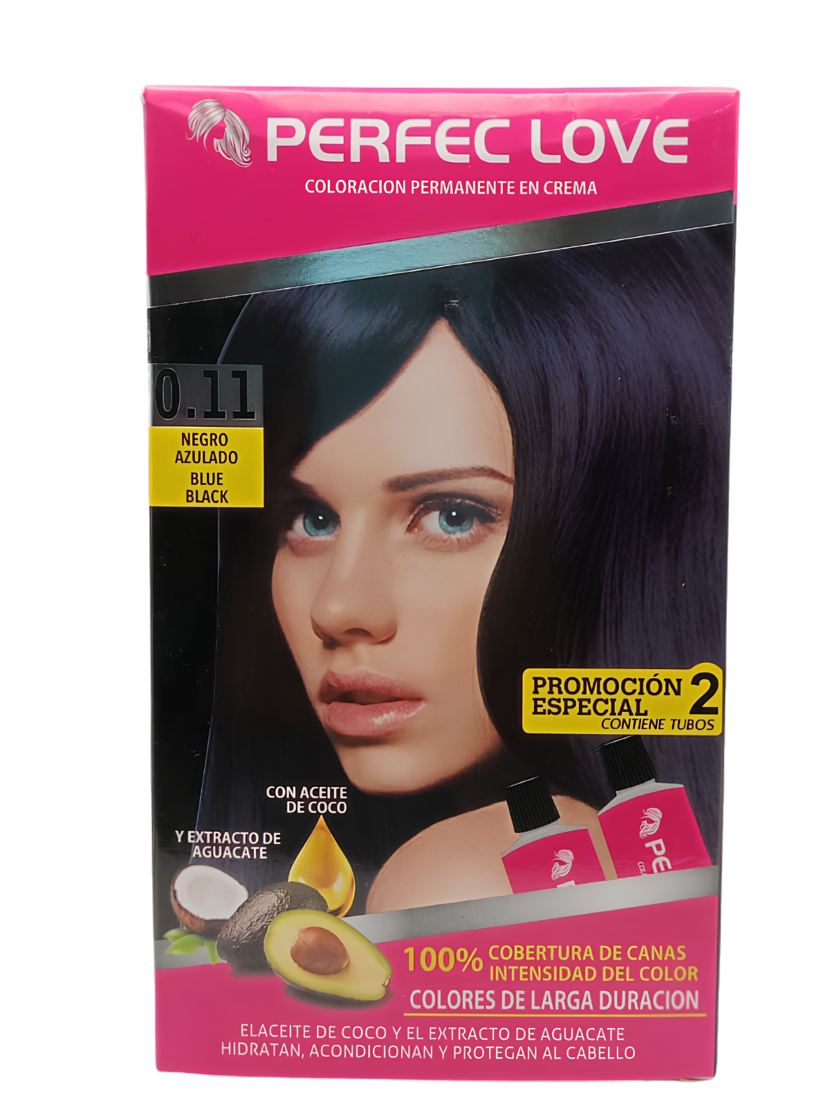 TINTE PERFEC LOVE X 2 TUBOS 0.11