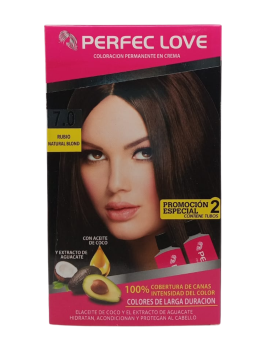 TINTE PERFEC LOVE X 2 TUBOS 7.0