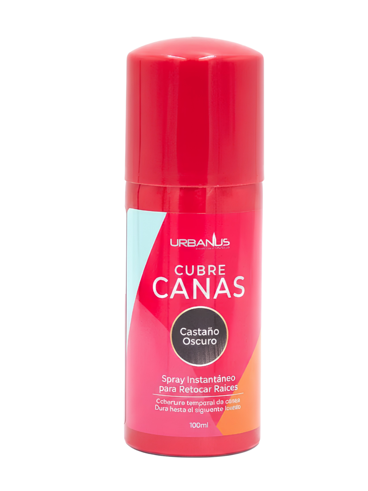 CUBRE CANAS SPRAY CASTAñO OSCURO X 100 ML URBANUS