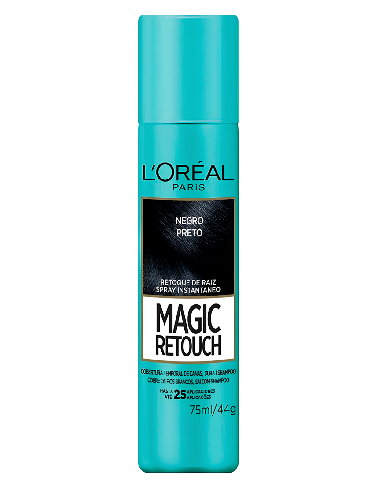 SPRAY CUBRE CANAS CCIAL NEGRO X 75 ML LOREAL