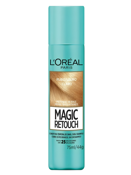 SPRAY CUBRE CANAS CCIAL RUBIO CLARO/MEDIO X 75 ML LOREAL