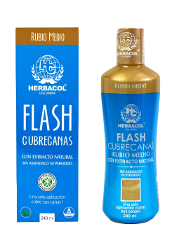 MASK FLASH RUBIO MEDIO X 240 HERBACOL