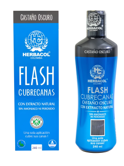 MASK FLASH CASTAÑO OSCURO X 240CM HERBACOL