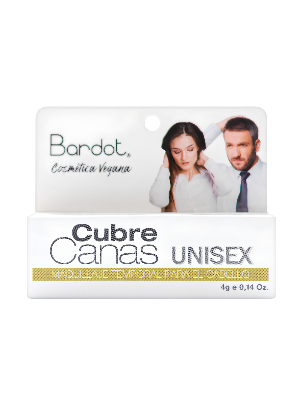 MAQUILLAJE CUBRE CANAS NEGRO N 1 BARDOT