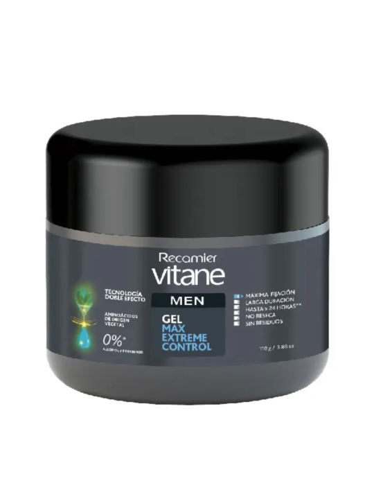 GEL MAX CONTROL VITANE FOR MEN X 110 RECAMIER