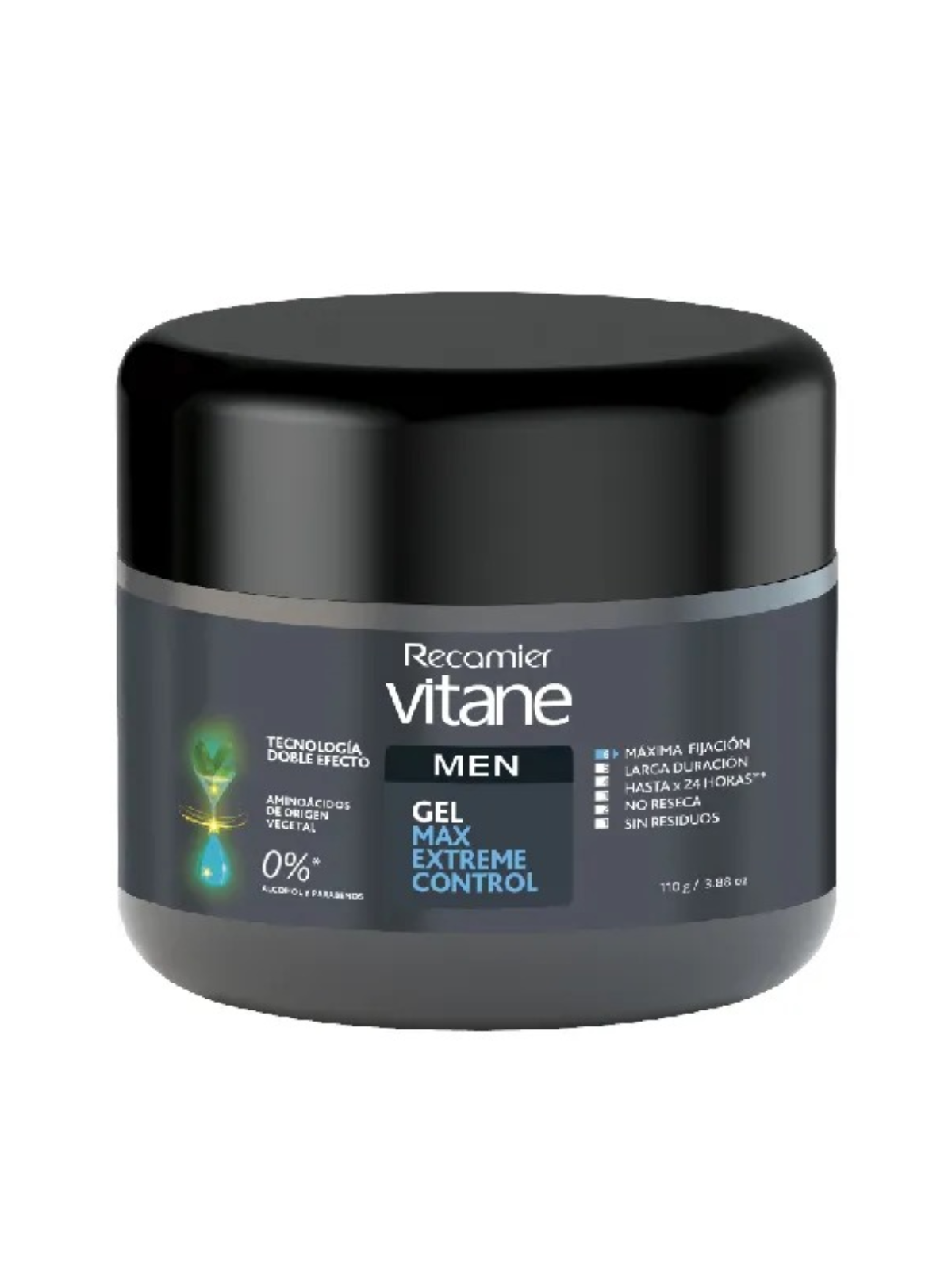 GEL MAX CONTROL VITANE FOR MEN X 110 RECAMIER