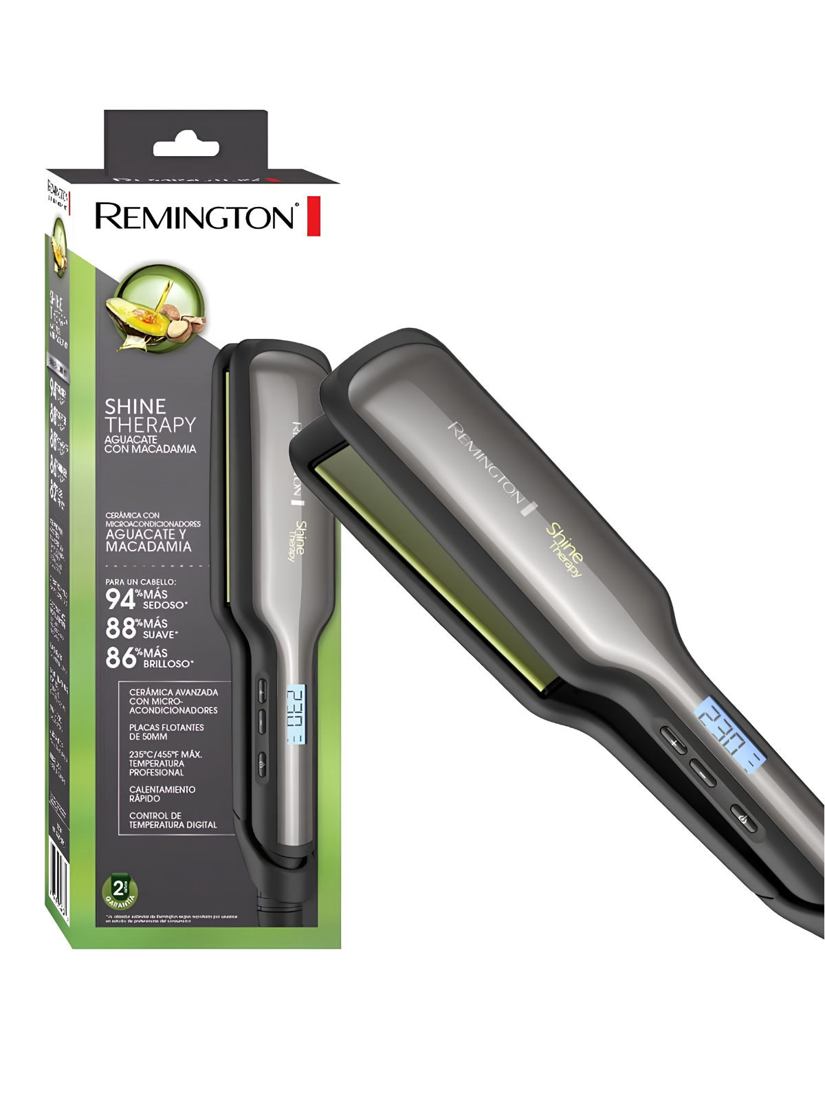PLANCHA 6610 DIGITAL AGUACATE ANCHA REF 9980 REMINGTON CBIA